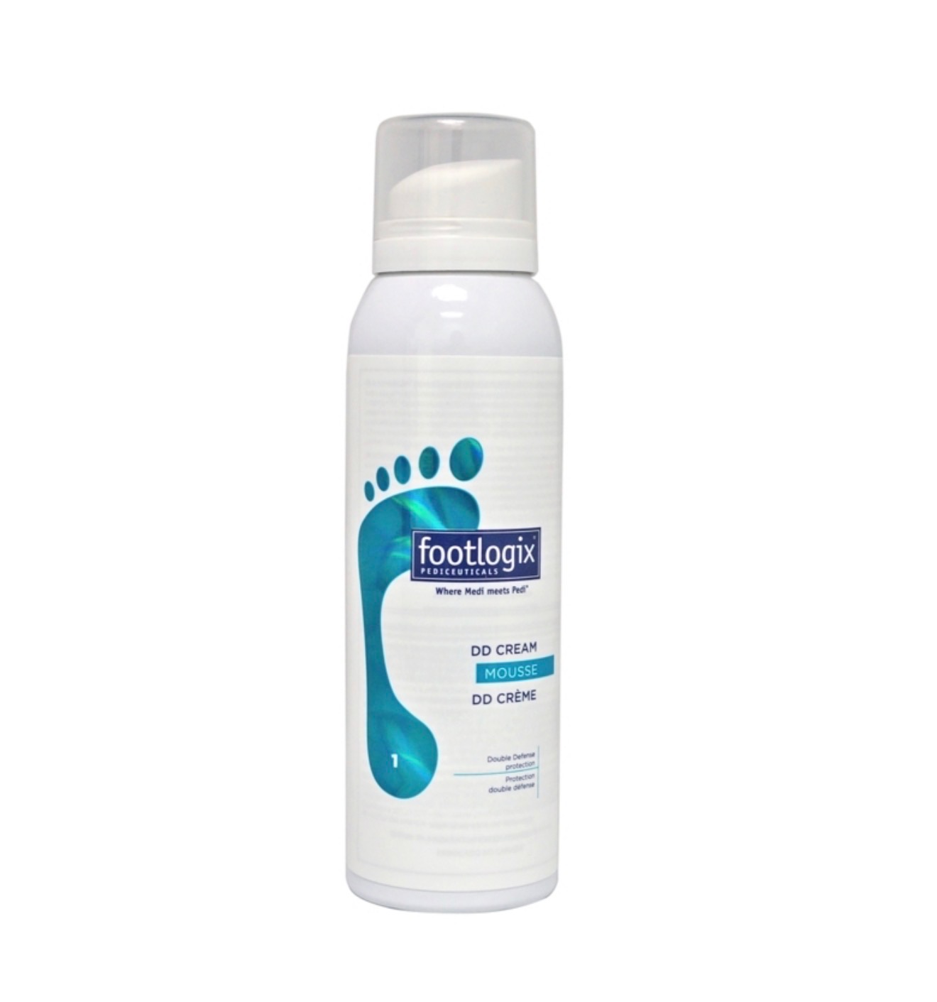 Footlogix DD Cream Mousse bottle